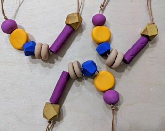 The Sandbox Polymerclay Necklace