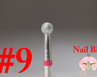 Diamond Nail Bit "Ball #9" - 3.1mm