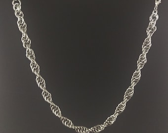 Spiral Chain Necklace
