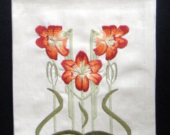 Star Gazed Table Scarf Embroidery Kit