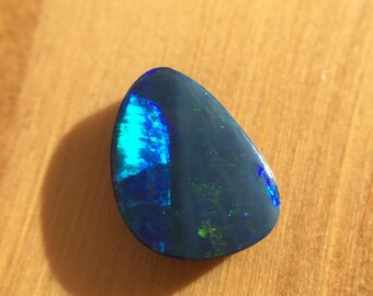 Boulder Opal Doublet Loose Vibrant Teal 1.06 ct