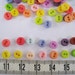 100pcs of super tiny buttons - 5 mm - opaque - 14 colors