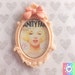Marilyn Resin Picture Cameo Setting- 1 pc 40mm