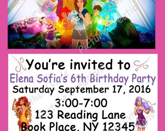 Lego Elves Invitation Digital or Printed