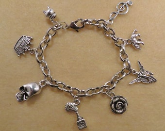Shakespeare charm bracelet