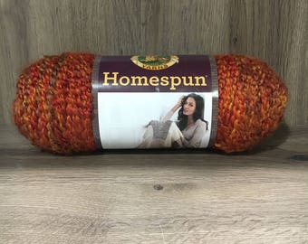 Lion Brand Homespun Wild Fire Yarn