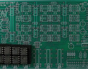Mastering Transfer Console Input, Gain, Filter, Output Module "MTC-IGFO." Bare PC Board and ICs