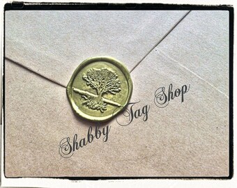 Tree Country Wedding Wax seal set of 25
