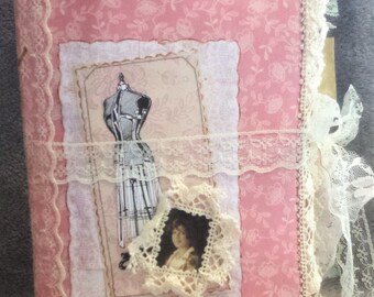 Pink Vintage style Junk Journal