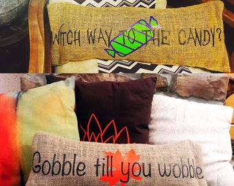 Funny Fall Pillow