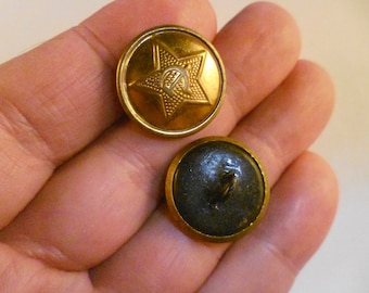 Button for the tunic of the army of the USSR.