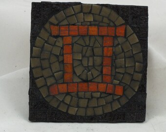 Gemini Mosaic Wall Art