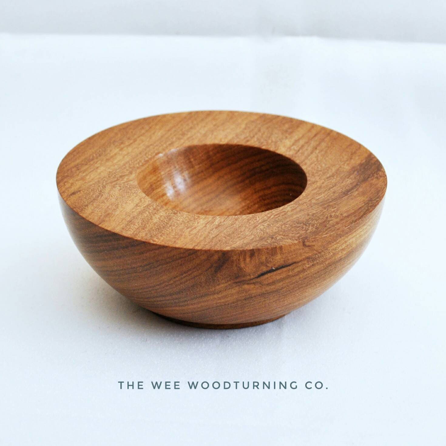 Beautiful Handmade Wooden Bowl Salt Pepper E Zoom