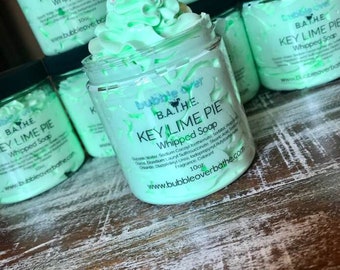 Key Lime Pie Whipped Soap