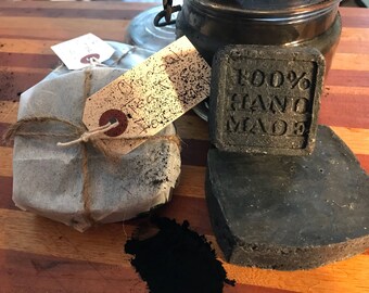 Charcoal & Tea Tree cleansing soap.