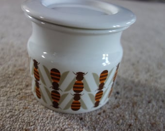 Vintage Arabia POMONA HONEY pot