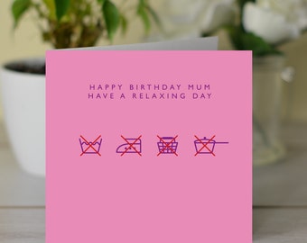 Happy Birthday Mum Have A Relaxing Birthday