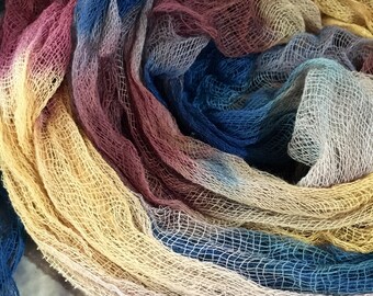 Cotton Gauze/Scrim for nuno felting, 3 meters.