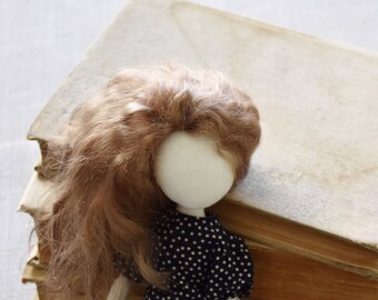 Art doll OOAK Art doll art doll Rag doll doll textile fabric Soft sculpture Cloth doll