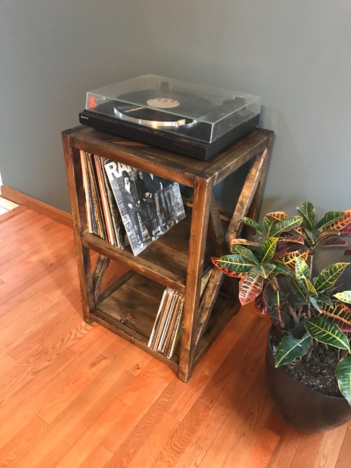 Rustic Record Player Stand Record Shelves Record Player - ðzoom rustic record player stand record shelves record player - ðzoom