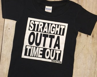 Straight Outta Timeout Tee