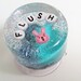 Remind Your Kids to Flush the Toilet MADE TO ORDER - Art for Your Shower: Flush, Bathroom Decor, Toilet Art, Toilet Decor
