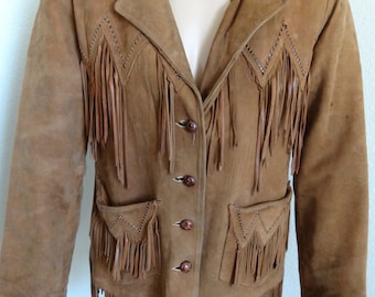 Vintage 'Pioneer Wear' Vintage Mens Cowboy Jacket - 40" Chest 30" Length