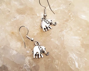 Pendientes Elefantes Ii Plateados
