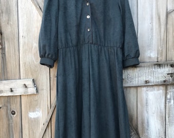 Vintage velour dress