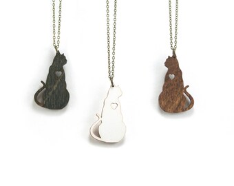 Cat Love - Handmade - Laser Cut