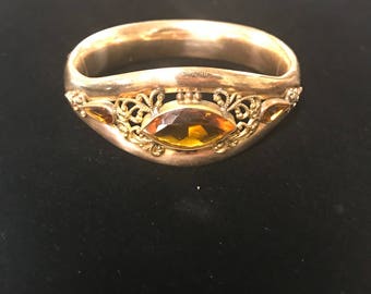 Gold Filled Topaz Bracelet