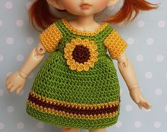 PukiFee/ Lati Yellow Dress Sunflower