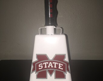 MISSISSIPPI STATE COWBELL Custom, Personalized, msu, Football, Hail State