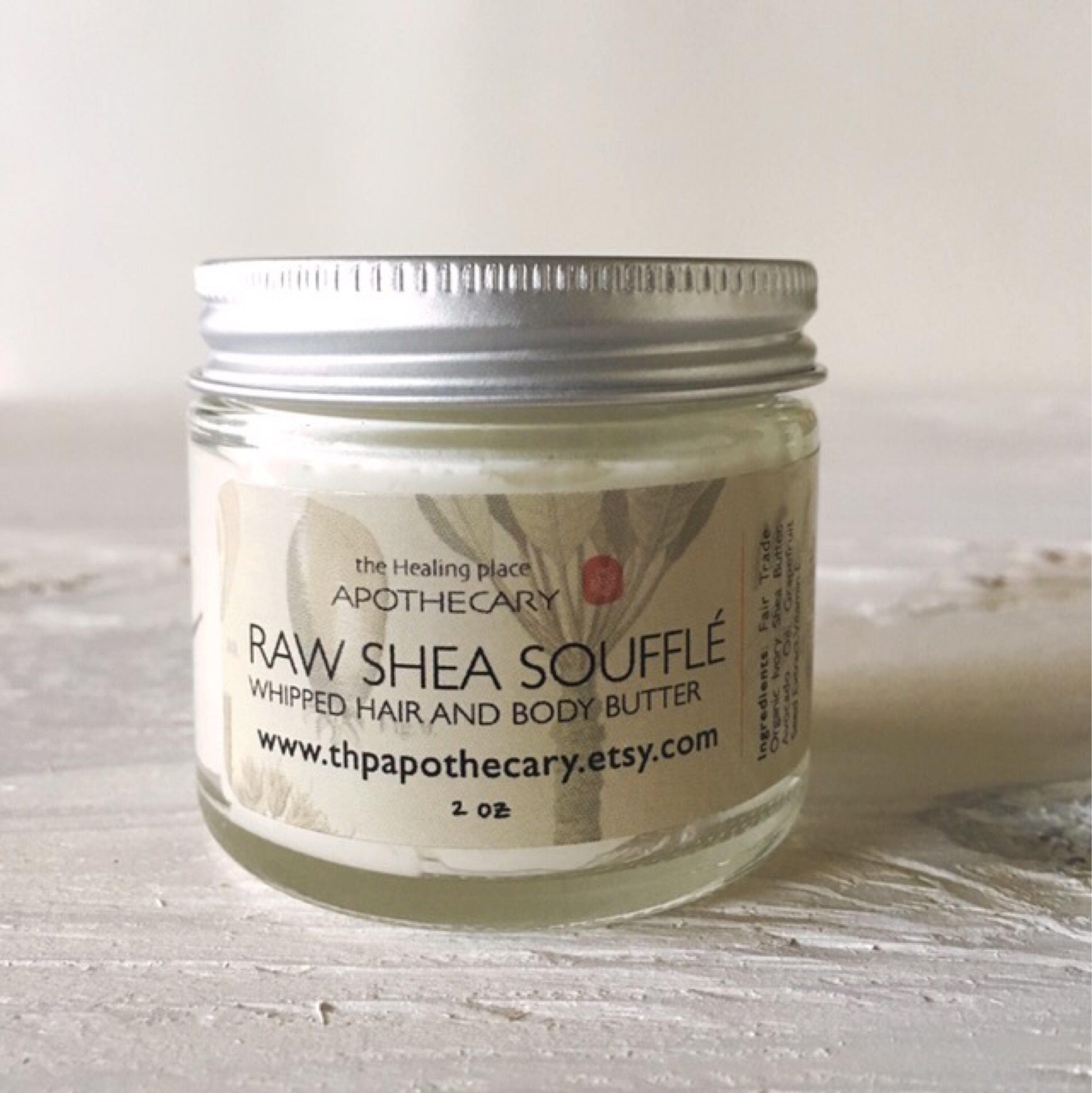 RAW SHEA SOUFFLE Whipped Shea Butter Travel Sizes Hair