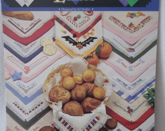 15 Basket Liners Counted Cross Stitch Booklet