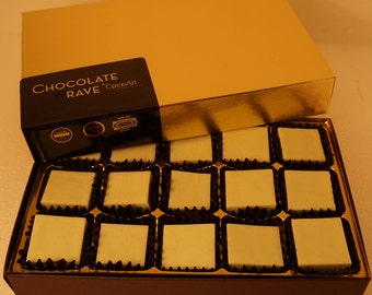 Chocolate Halvah Meltaway Bites