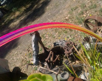 Shimmering 'Sherbet Fizz' Colour Morph Hula Hoop / 19mm polypro tubing / Custom sizes / Intermediate, Advanced, Performance Hoop / Stunner!