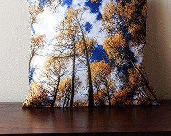 Aspen Leaf Pillow Cover, Aspen Trees Pillow Cover, Home Decor , Autumn Home Decor , Pillow Cover, Colorado, Colorado Gift