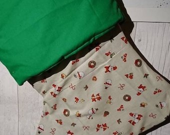 Beautiful handmade Christmas stocking fully lined and padded