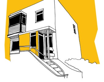 Custom House or Building Portrait