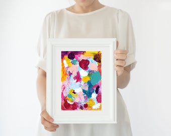Colorful Abstract painting, wall decor, home decor, wall art, Original acrylic painting, abstract art, original painting, wall art, Painting
