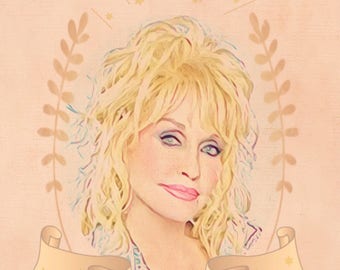 Dolly Parton Greeting Card