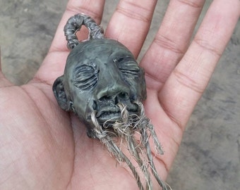 Shrunken Head / Voodoo item / Made for order