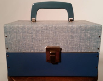 Vintage Reel Canister Storage Box