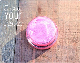 Choose Your Flavor Lip Sugar Scrub Handmade Spa Gift Homemade Artisan Shea Butter Scrub Handcrafted Gift for Her Lip Polish Lip Balm Scrubby