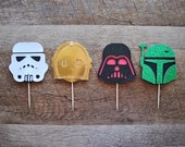 Items similar to Star Wars Cupcake Toppers + Ready to Ship + Handmade