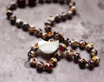 Moonstone Baltic Amber Teething Necklace