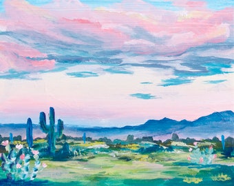 Anza-Borrego Desert at Sunset