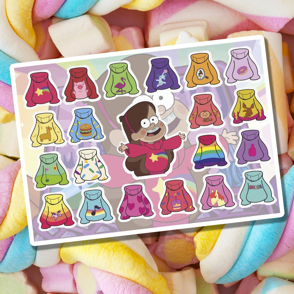 Gravity Falls stickers Cool vinyl stickers
