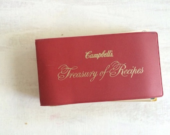 Vintage Campbell's Treasury of Recipes Booklet